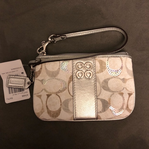 Matching Coach purse and clutch wallet - Picture 2 of 8